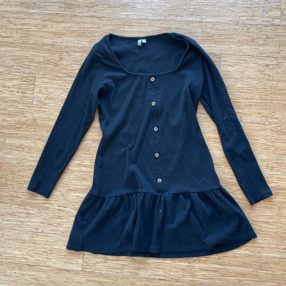 ASOS black Knit Sweater dress XL US14